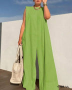Combinaison pantalon large femme