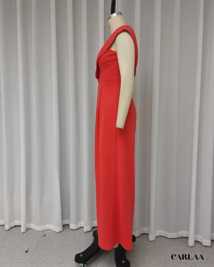 Combinaison orange ceremonie