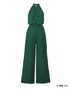 Tenue ceremonie verte femme