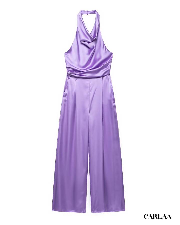 Combinaison violette ceremonie