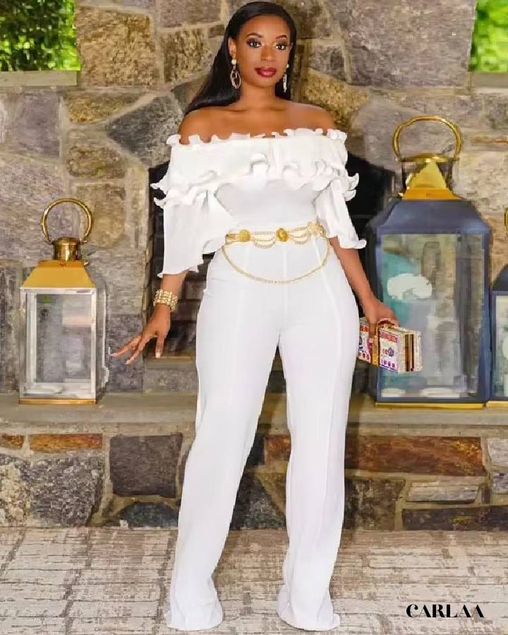 Tenue blanche invitée mariage