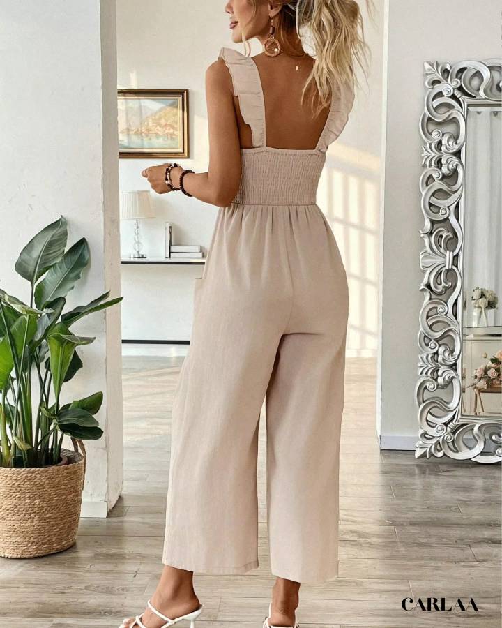 Floral jumpsuit