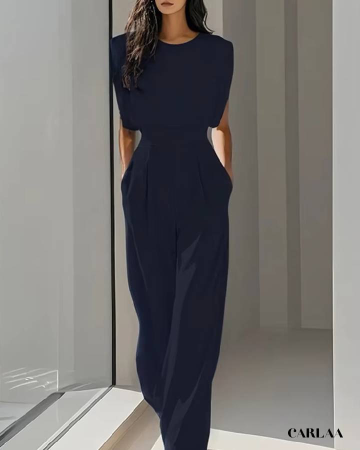 Combinaison chic sans manche