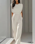 Combinaison chic sans manche