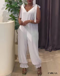 Wide-leg jumpsuit