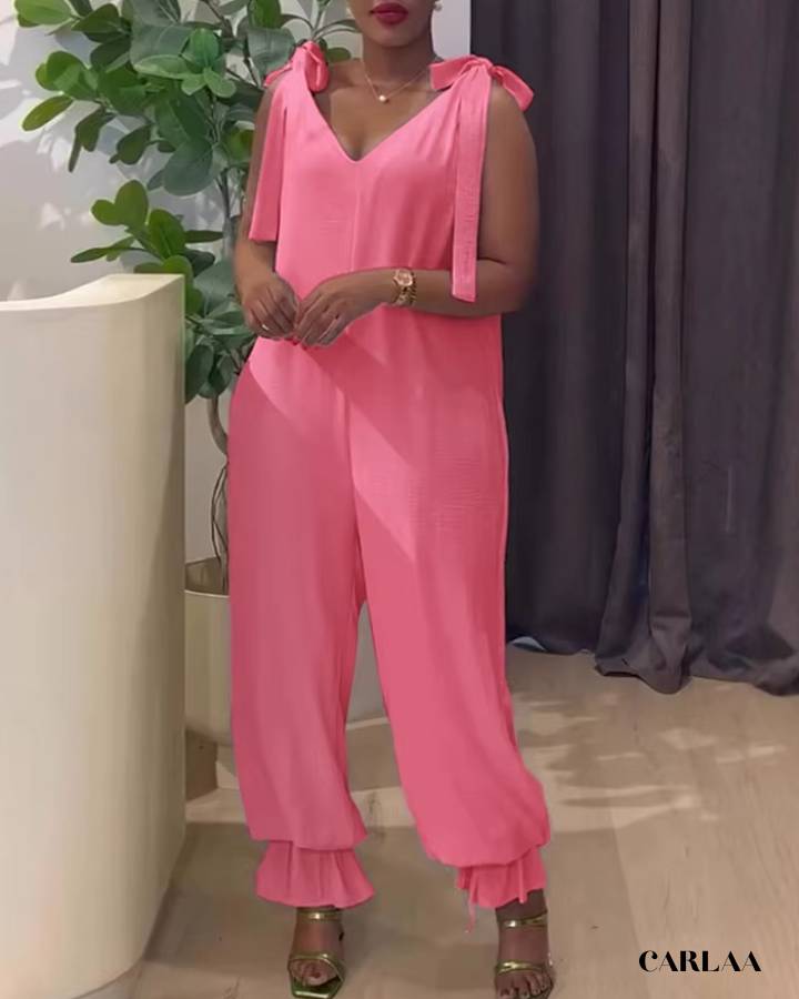 Wide-leg jumpsuit
