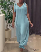 Wide-leg jumpsuit