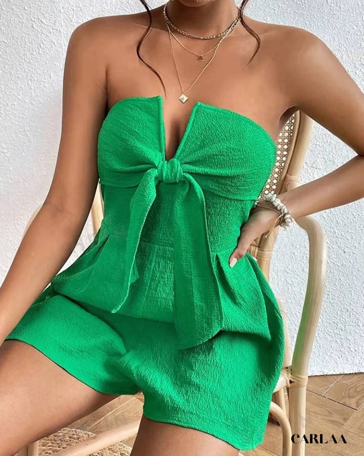 Green romper