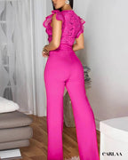 Combinaison cérémonie femme élégante