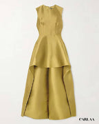 Combinaison ceremonie dorée femme