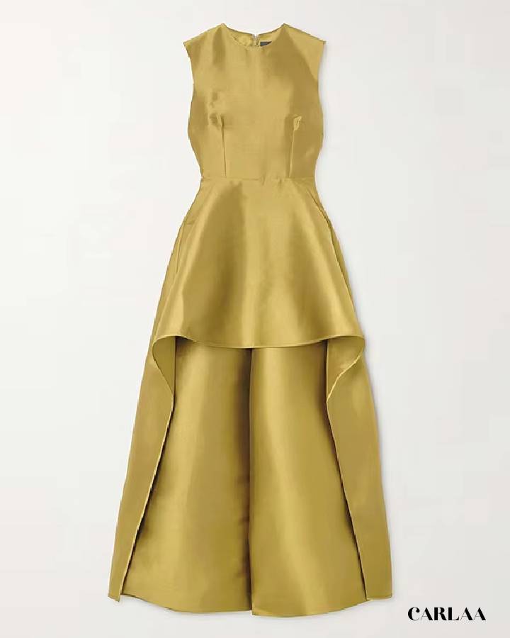 Combinaison ceremonie dorée femme