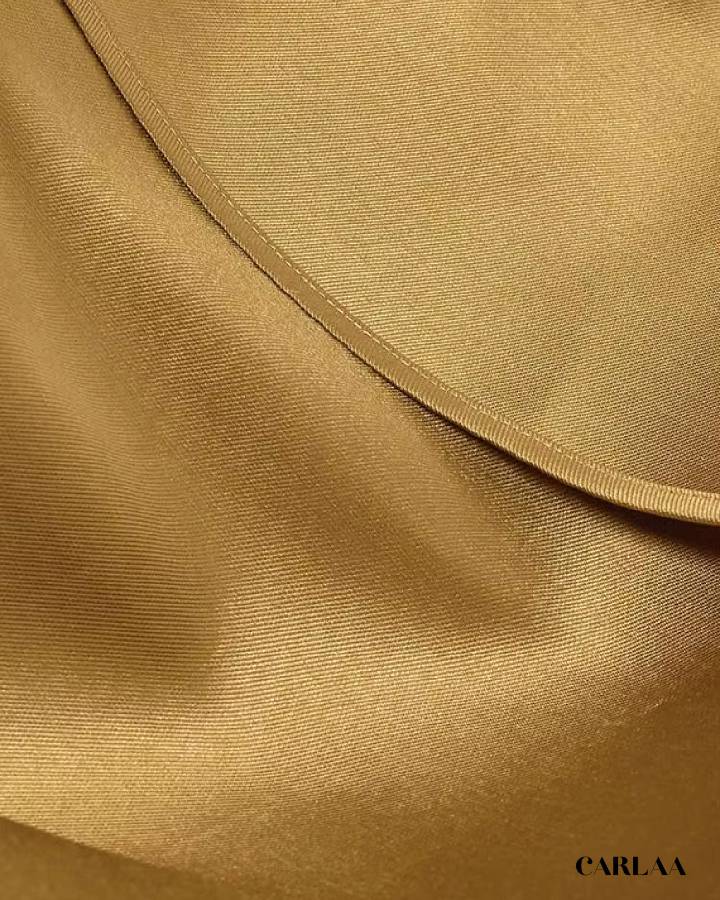 Combinaison ceremonie dorée femme