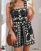 Combishort boheme chic