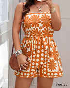 Combishort boheme chic