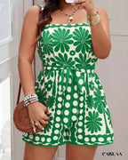 Combishort boheme chic