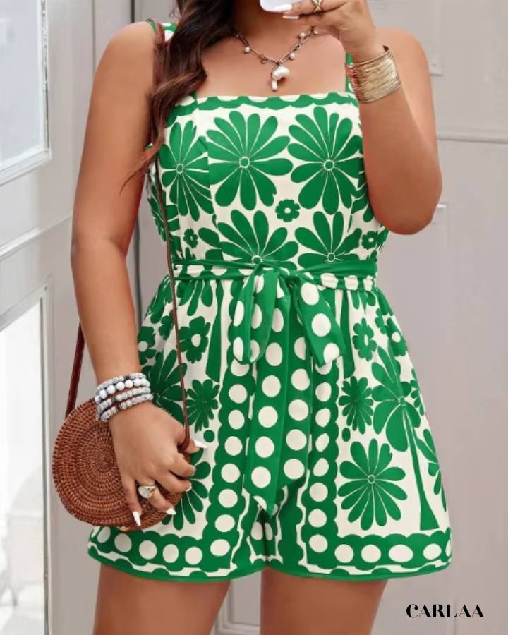 Combishort boheme chic
