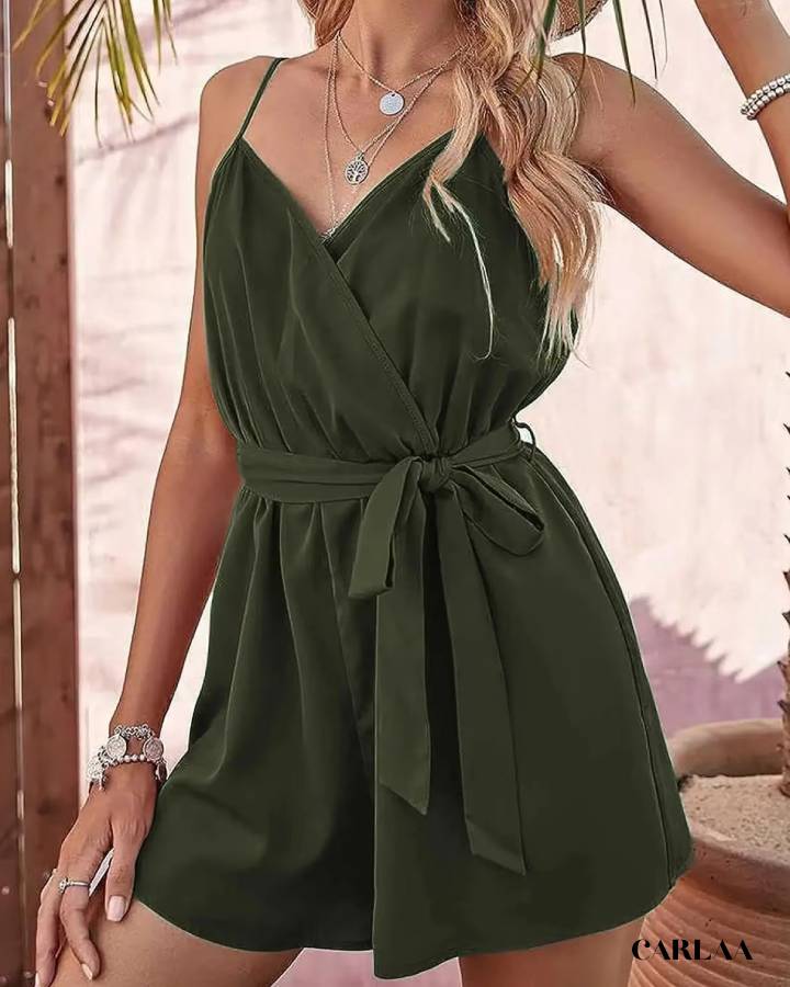 Combishort bretelle femme