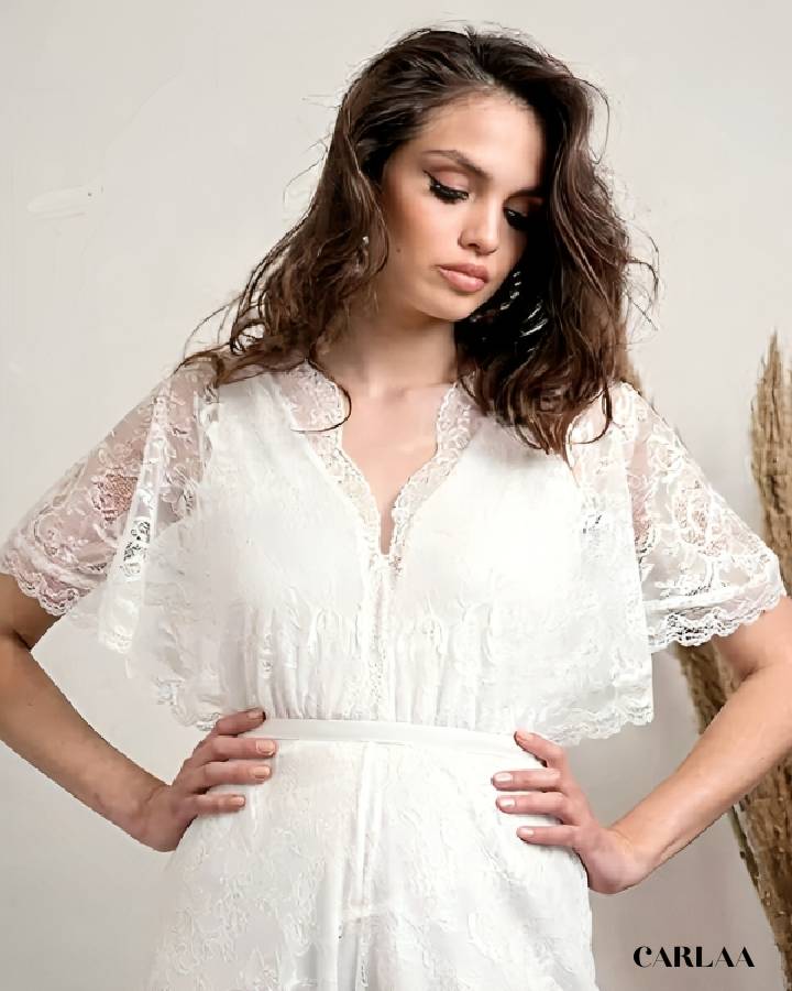 Tenue mariage combi pantalon