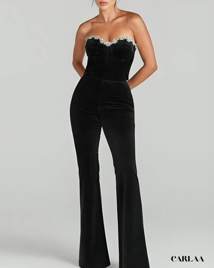 Combinaison noire femme ceremonie