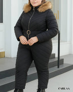 Plus size women's ski suit