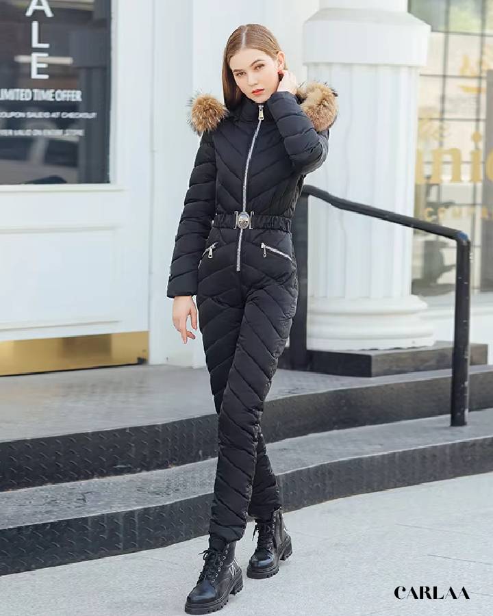 Plus size women's ski suit