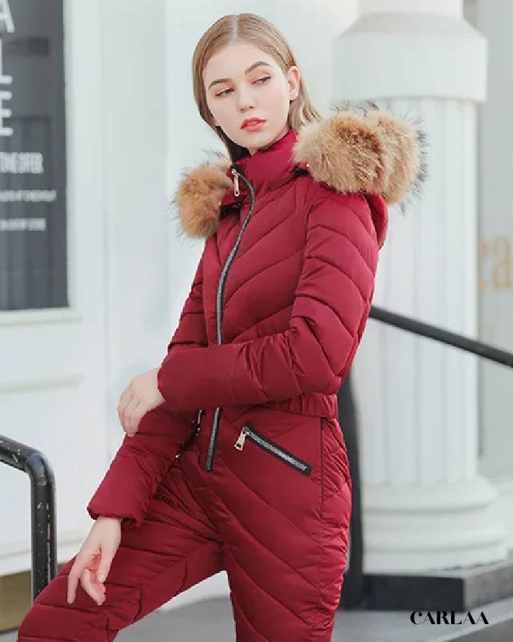 Plus size women's ski suit