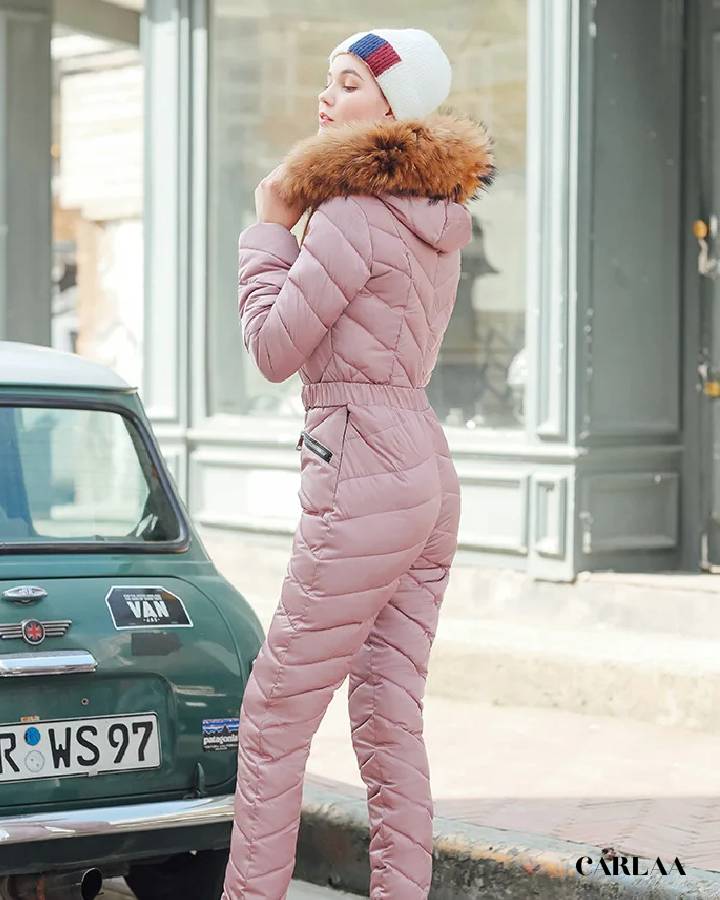 Plus size women's ski suit