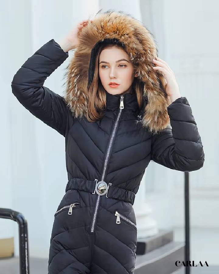 Plus size women's ski suit