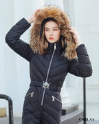 Plus size women's ski suit