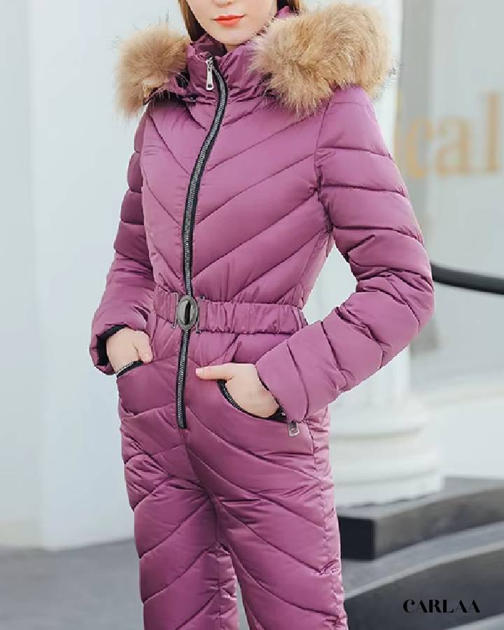 Plus size women's ski suit