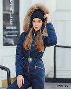 Plus size women's ski suit
