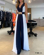 Tenue noir et blanc femme