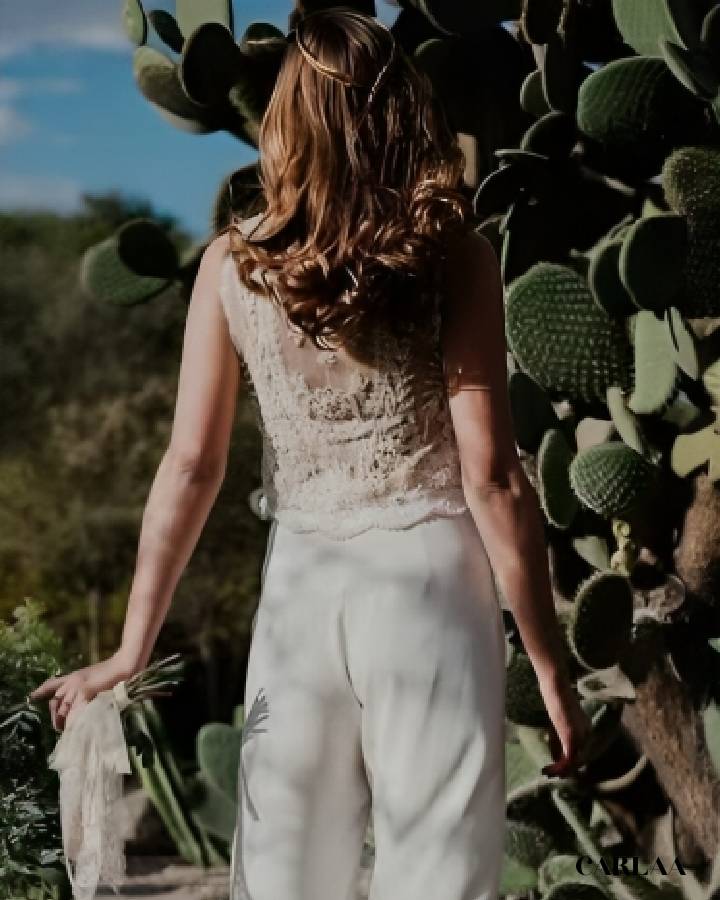 Ensemble pantalon femme pour mariage