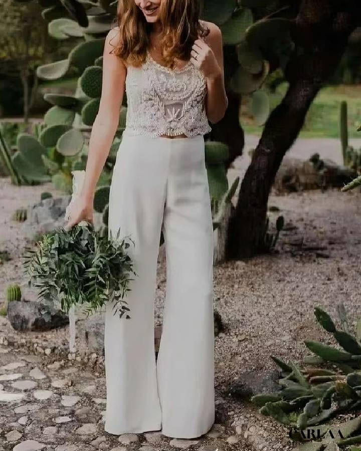 Ensemble pantalon femme pour mariage