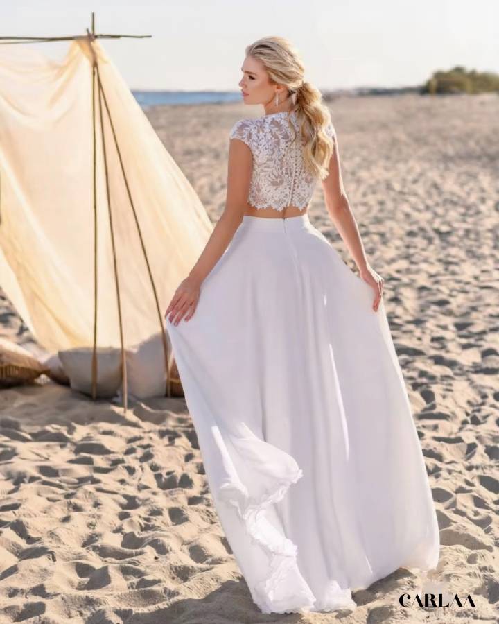 Ensemble blanc mariage civil