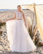 Ensemble blanc mariage civil