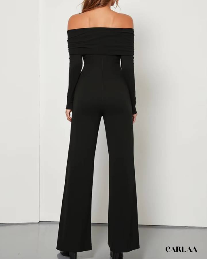 Combinaison pantalon epaule dénudée