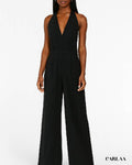 Elegant wide-leg jumpsuit