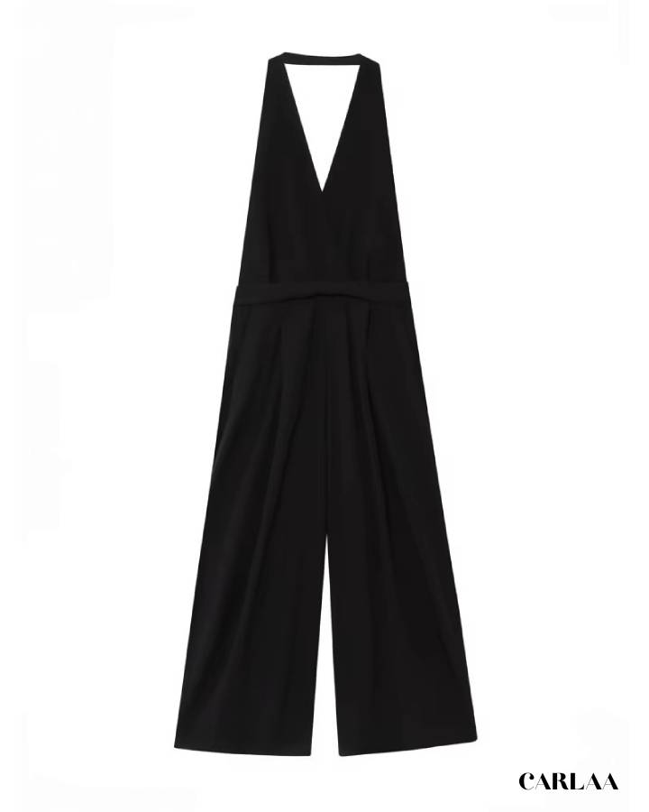 Elegant wide-leg jumpsuit