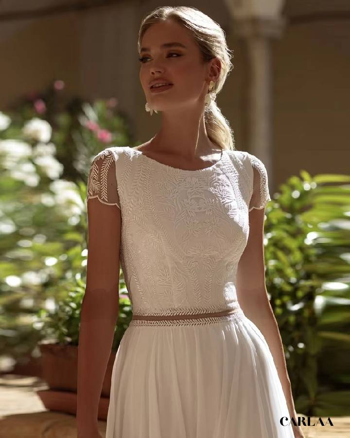 Tenue mariage bohème chic femme