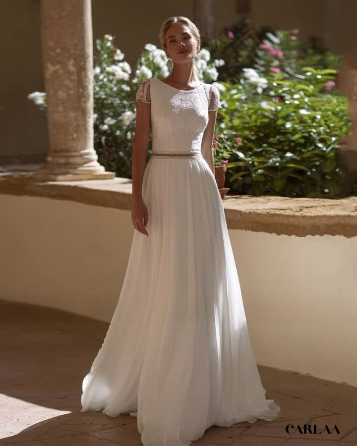 Tenue mariage bohème chic femme