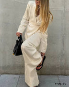 Ensemble pantalon femme élégant