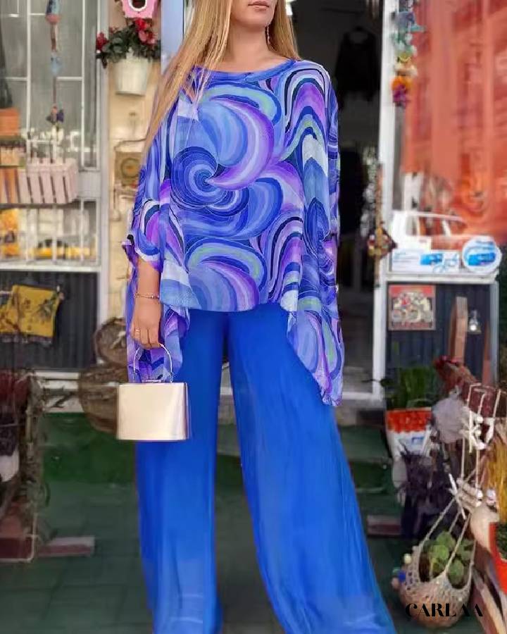 Fluide tenue mariage femme pantalon