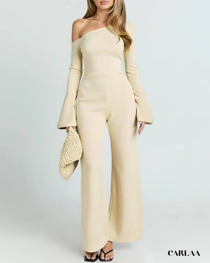 Combinaison beige élégante