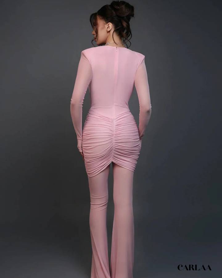 Women's sheer jumpsuit