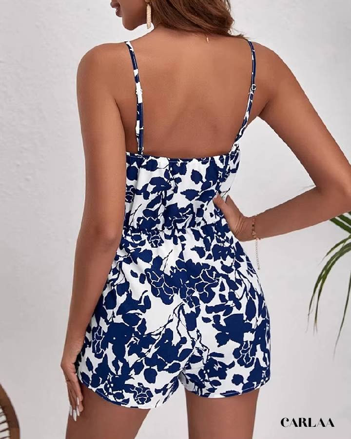 Women's holiday romper