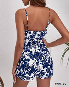 Women's holiday romper