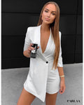 Short Blazer Jumpsuit