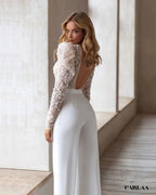 Combinaison Blanche Dentelle