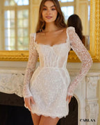 Robe dentelle mariage civil